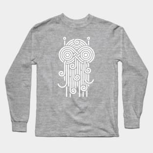 Flying Spaghetti Monster (white) Long Sleeve T-Shirt